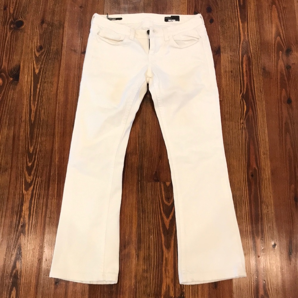 William Rast white Stella bootcut jeans